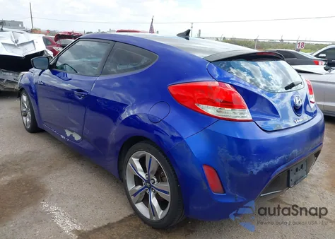 2012 Hyundai Veloster Base W/Gray z USA, uszkodzony, nr VIN KMHTC6AD8CU067589